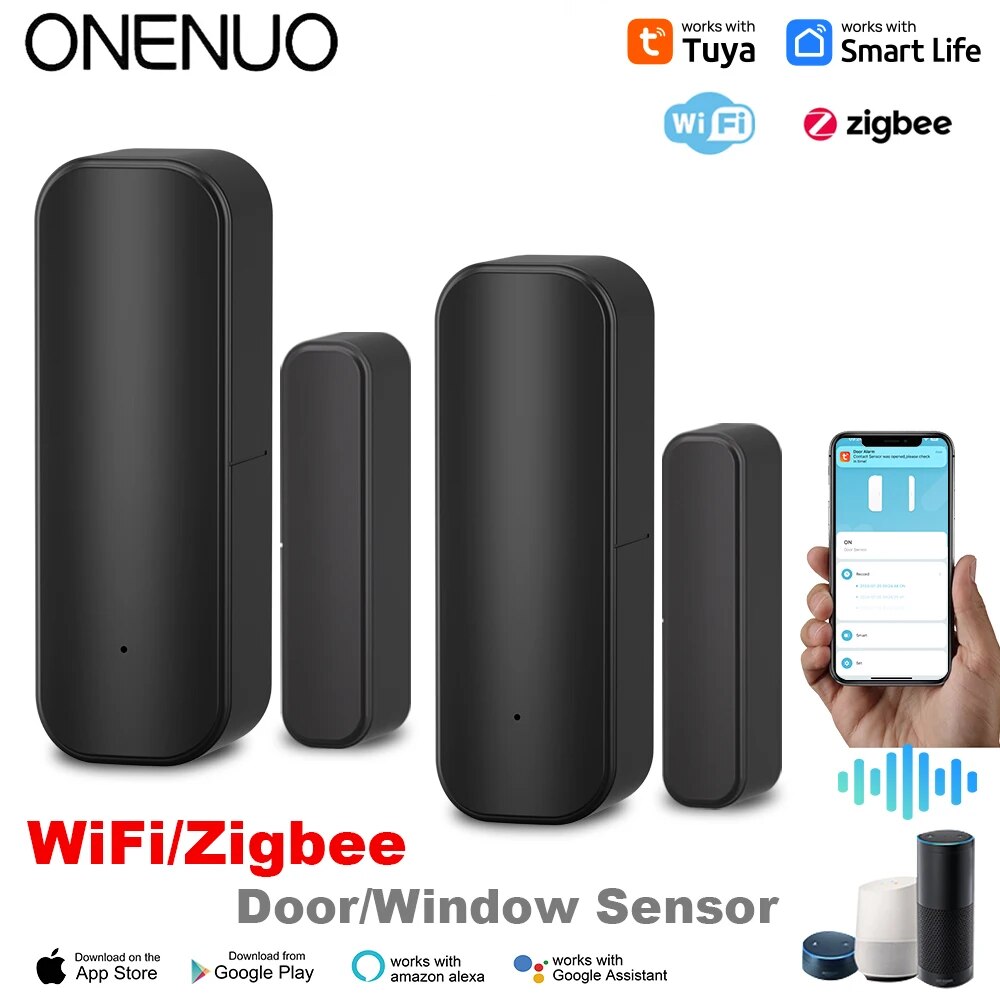 Smart Home Improvement - Tuya-Sensor ZigBee de Porta e Janela,