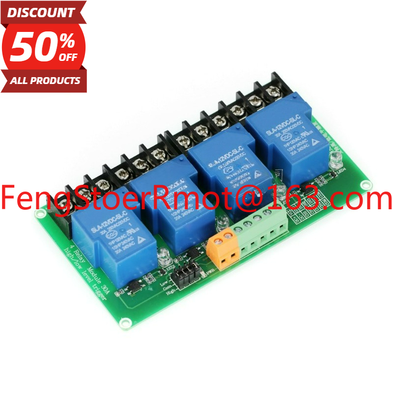 Smart Home With Plc - Módulo de relé de 4 vias