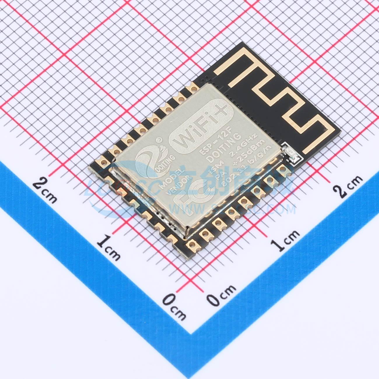 Smart Home Iot - 7 peças ESP-12F SMD 24x16mm WIFI4