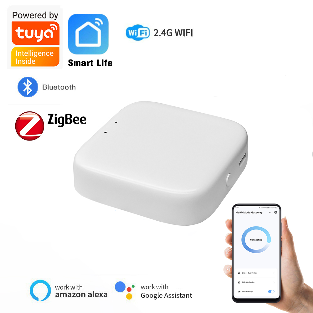 Smart Home Improvement - Gateway Zigbee para Dispositivos Tuya, Hub