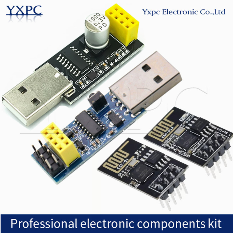Smart Home Esp8266 - Adaptador Programador ESP01 UART GPIO0 ESP-01