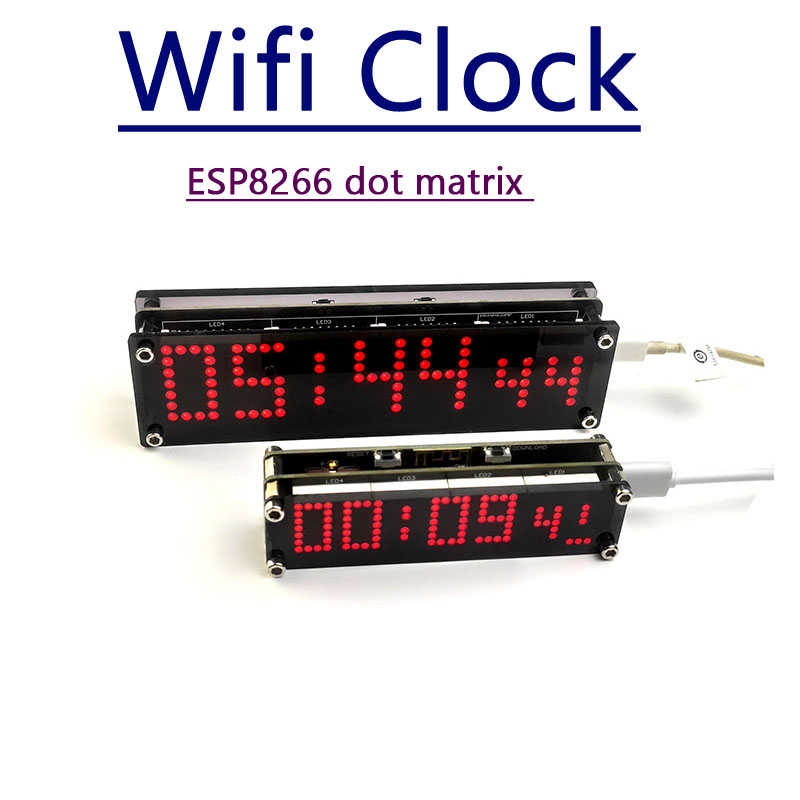 Smart Home Esp8266 - Rede WiFi Relógio Temporizador com Display