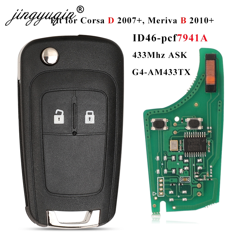 Smart Home Logo - Jingyuqin G4-AM433TX 433Mhz ID46-PCF7941 Chave Remota