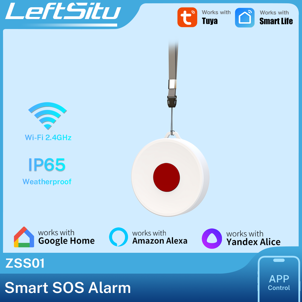Smart Home Button - Botão Inteligente Tuya ZigBee IP65, Interruptor