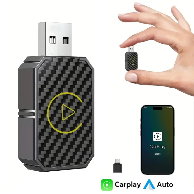 Smart Home Iot - Adaptador Smart Dongle Wireless CarPlay para