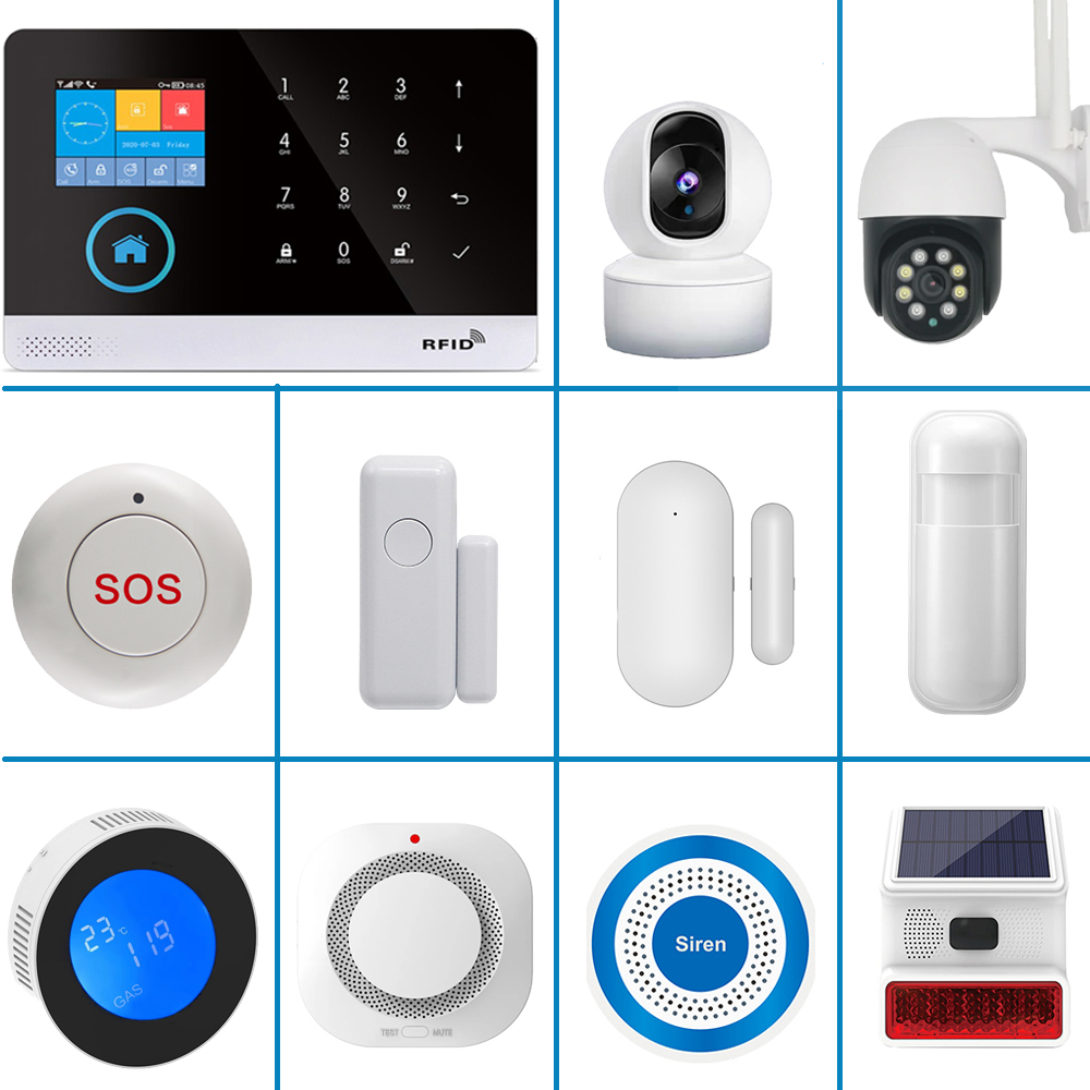 Smart Home Improvement - Dispositivo de Alarme Inteligente PGST, Detector