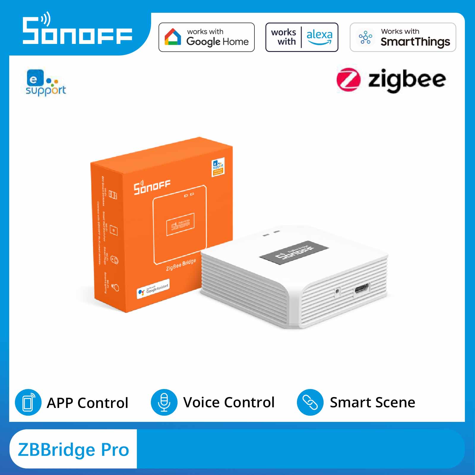 Smart Home Improvement - Gateway ZigBee SONOFF ZBBridge-P, Conecta Dispositivos