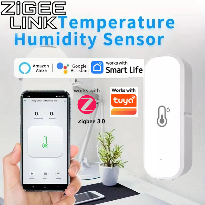 Smart Home Improvement - Sensor de Temperatura e Umidade Tuya