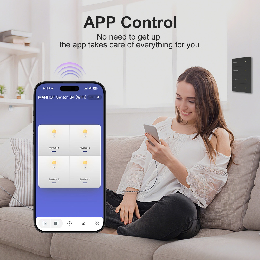 Interruptor de Luz Inteligente - Smart Home Button avaliação e preço