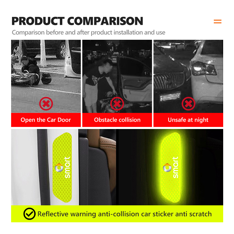 Adesivos para portas de carro, - Smart Home Logo avaliação e preço