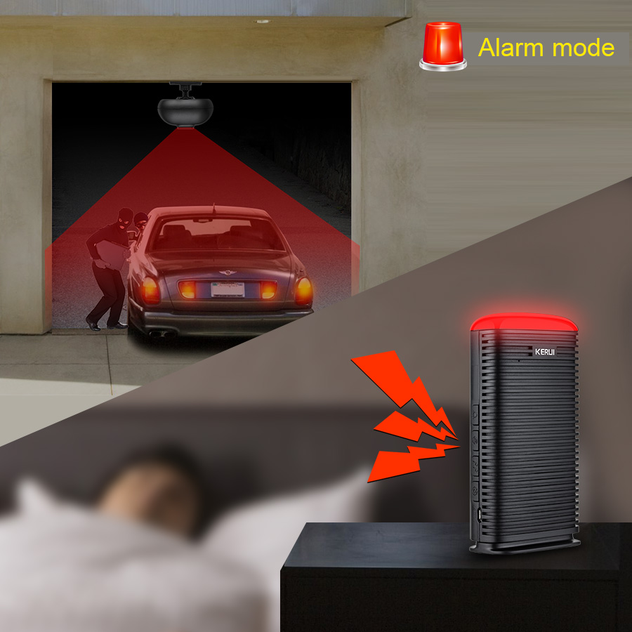 Kerui dw9 alarme de garagem se - Smart Home Improvement avaliação e preço