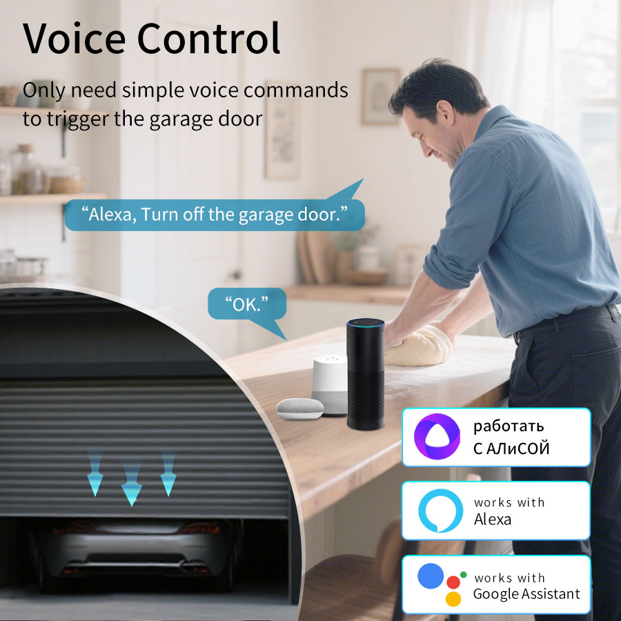Controlador de Abertura de Por - Smart Home Villa avaliação e preço