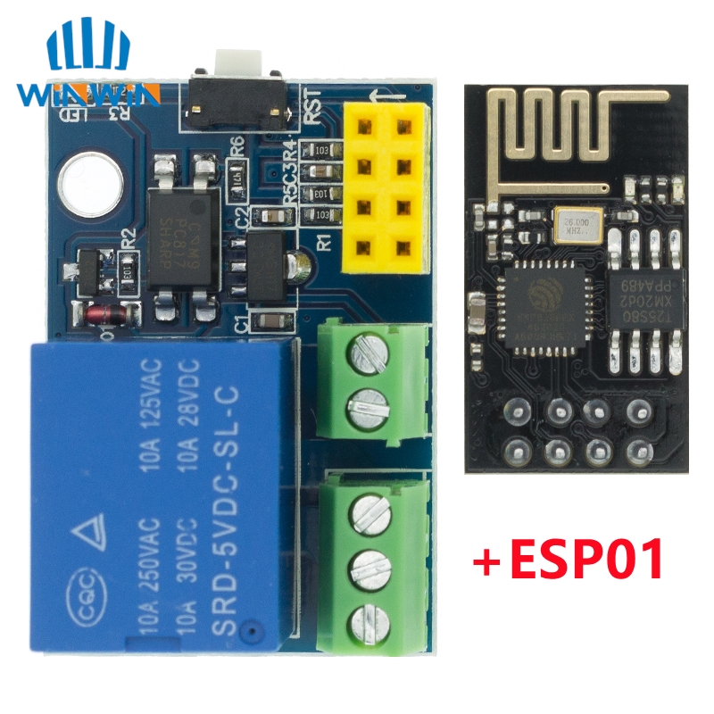 Esp8266 ESP-01 ESP-01S 5v módu - Smart Home Esp8266 avaliação e preço