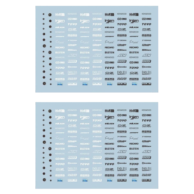 2 pçs 1/24 escala modelo carro - Smart Home Logo avaliação e preço
