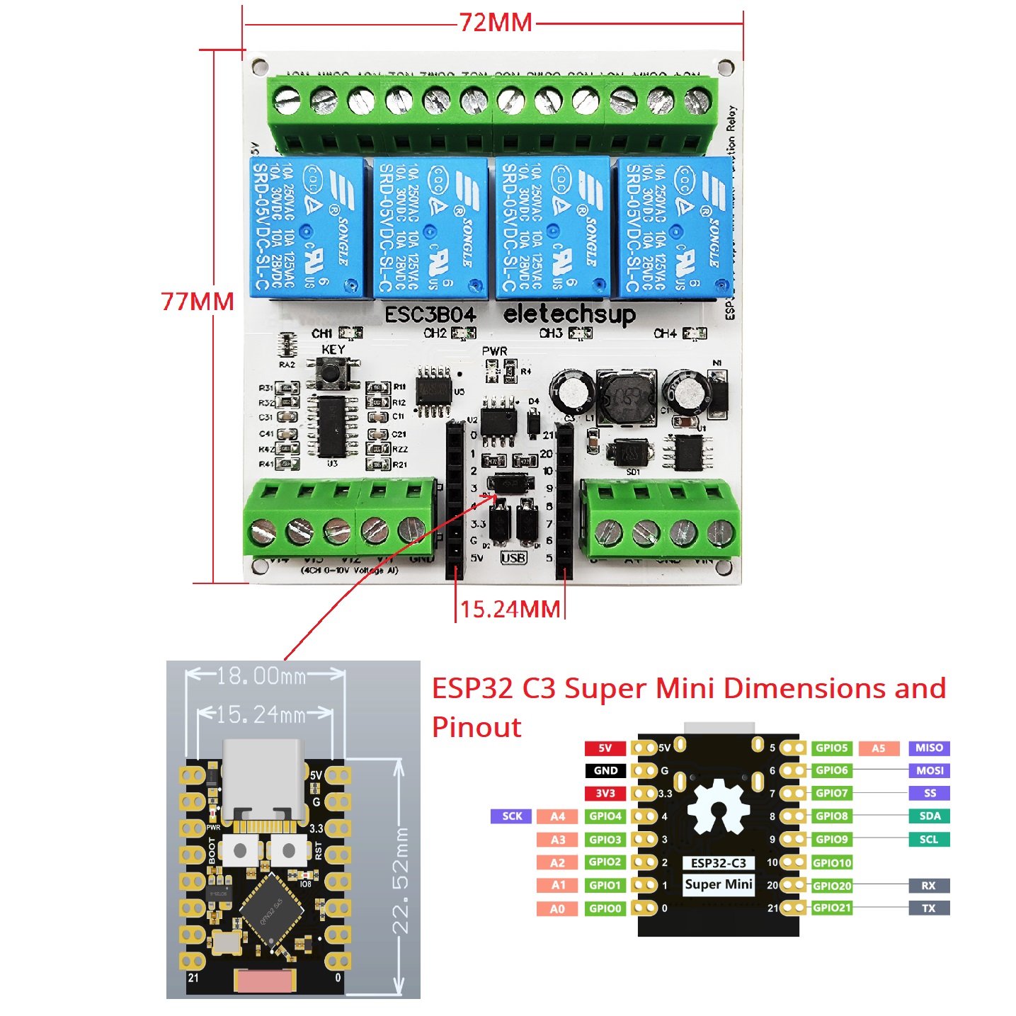 Placa de Expansão de Relé Mini - Smart Home With Plc avaliação e preço