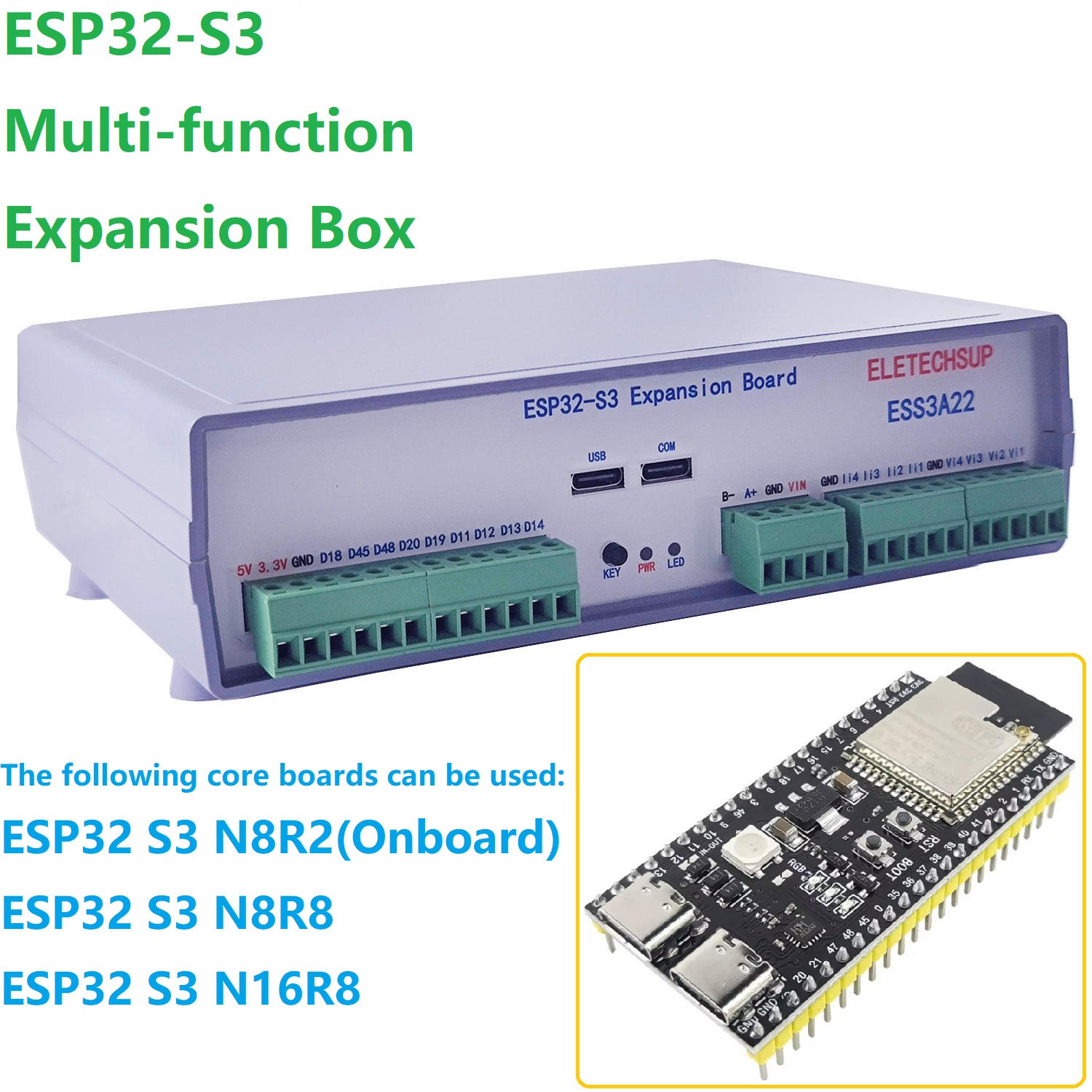 Placa de Expansão ESP32 S3 par - Smart Home With Plc avaliação e preço