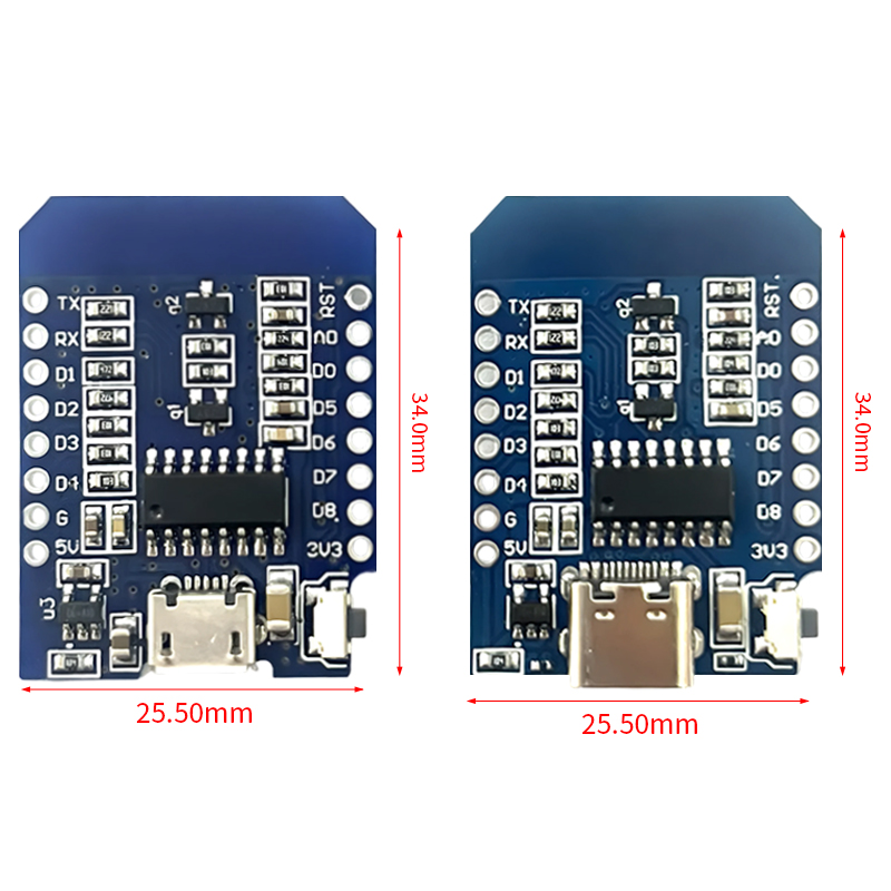 Xcw wemos d1 mini TYPE-C/micro - Smart Home Esp8266 avaliação e preço