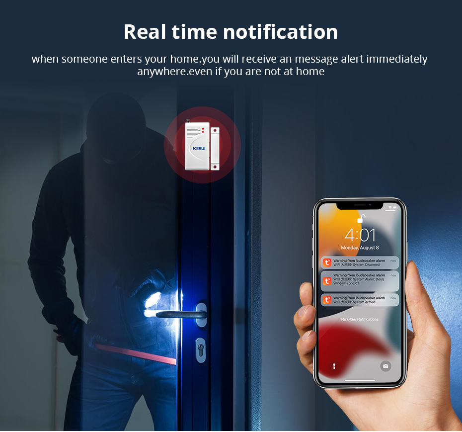 KERUI-Sistema de Alarme de Seg - Smart Home Improvement avaliação e preço