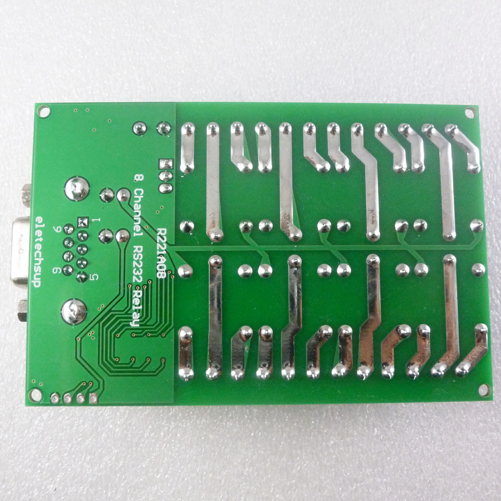 Placa de Relé RS232 de 8 Canai - Smart Home With Plc avaliação e preço