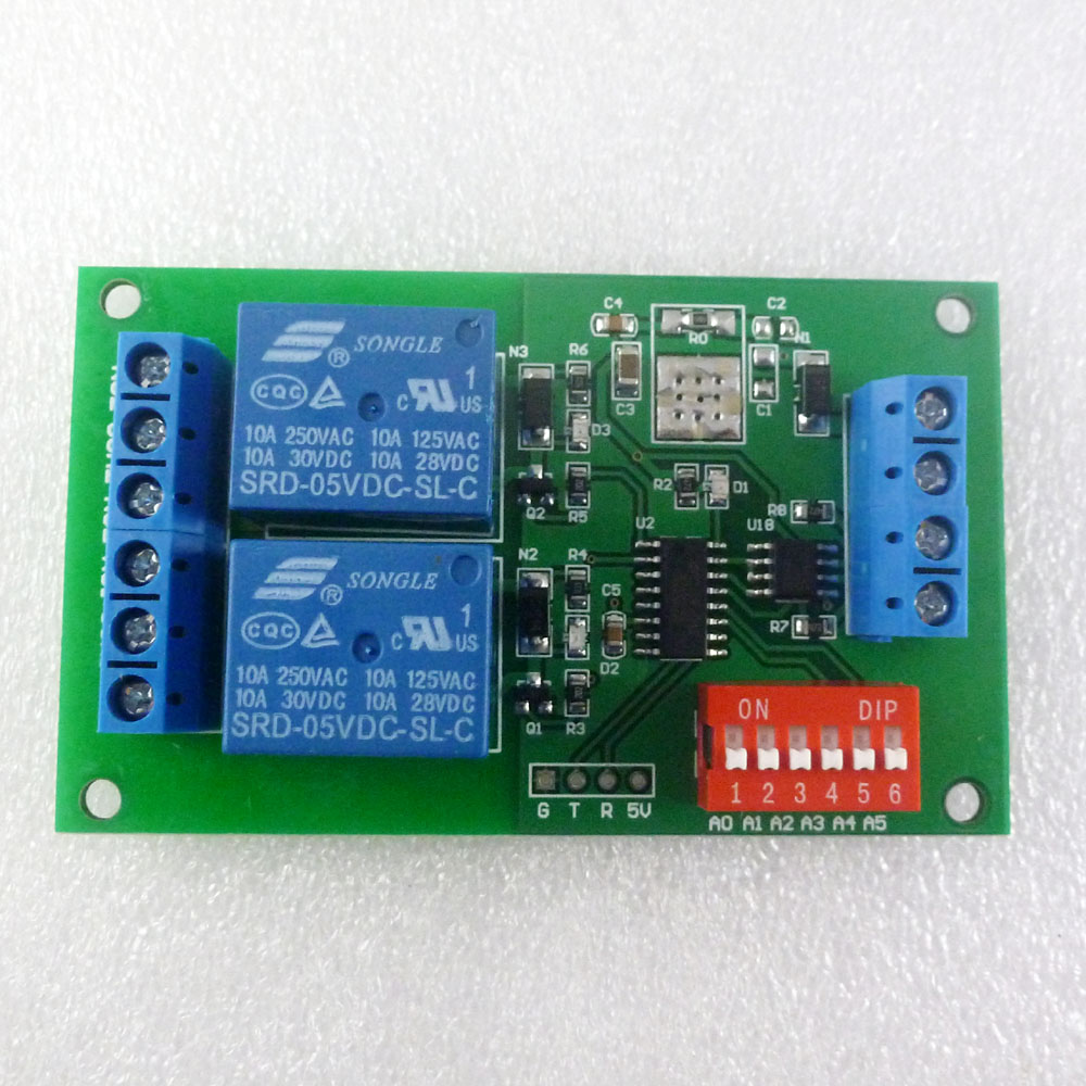 Módulo de Relé Modbus RTU de 2 - Smart Home With Plc avaliação e preço
