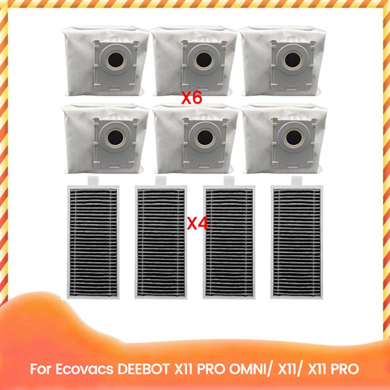 10PCS Saco de Poeira com Filtr - Robot Vacuum avaliação e preço